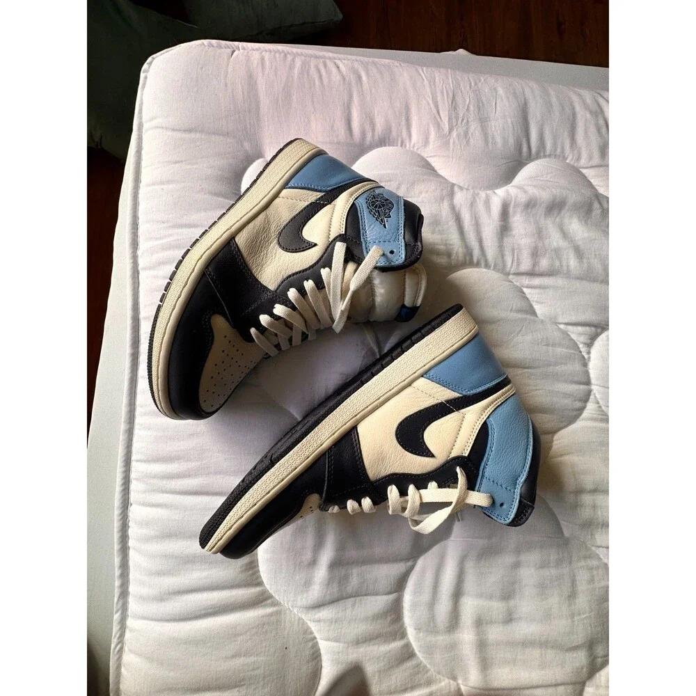 Size 9 - Jordan 1 Retro OG High Obsidian NWOT No nox